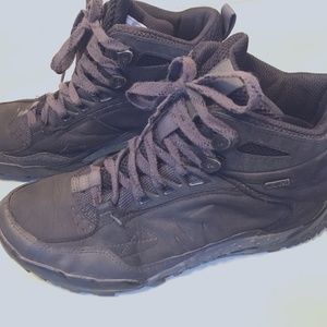 Merrell Annex Trak V Mid Waterproof Leather Hiking Boot Men's Size 9 Black
